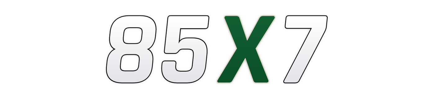 85x7
